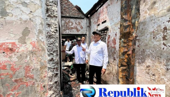 Dua Rumah Warga di Sukodono Terbakar, Bupati Subandi Pastikan Perbaikan Dimulai Pekan Ini