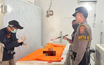 Respons Cepat Laporan 110, Polres Lampung Utara Selidiki Penemuan Bayi Perempuan Meninggal Dunia di Sungai Desa Bumi Jaya