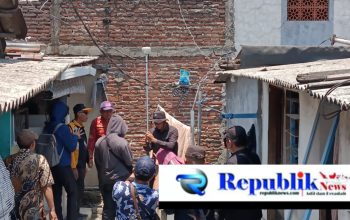 Foto : Pembebasan lahan untuk pembangunan Flyover Gedangan terus berjalan lancar.
