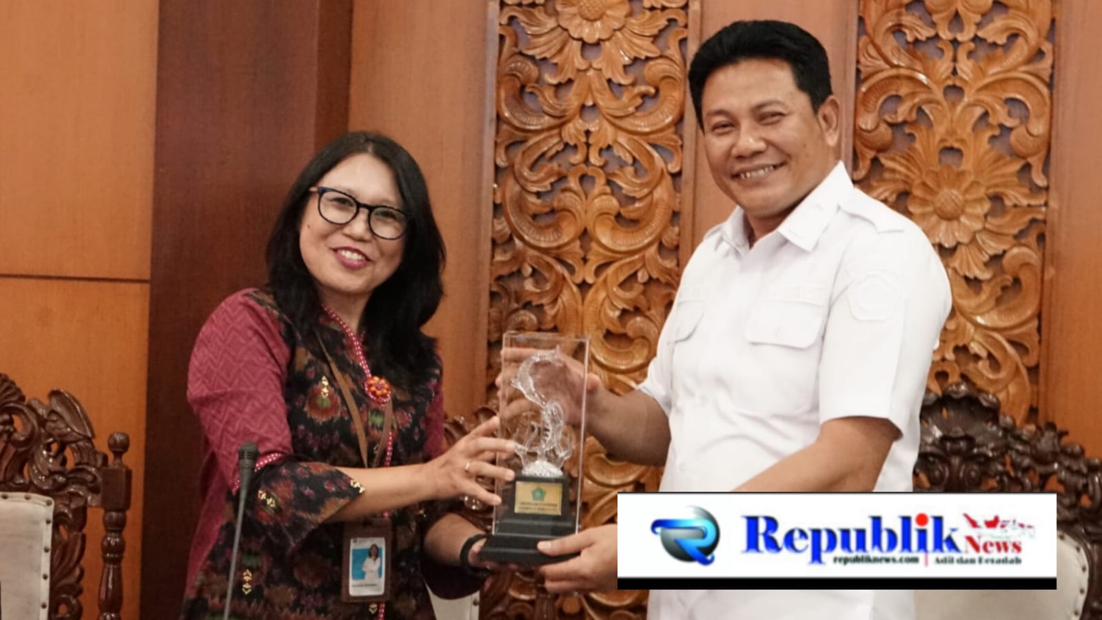Foto : Bupati Subandi terima audiensi KPPN Sidoarjo.