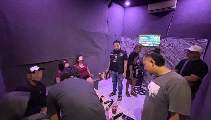 Persempit Ruang Gerak Penyalahgunaan Narkoba, Satresnarkoba Polres Magetan Razia Kafe dan Karaoke
