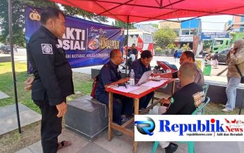 HUT Humas Polri ke-75, Polres Pasuruan Gelar Bakti Sosial Donor Darah di Bangil