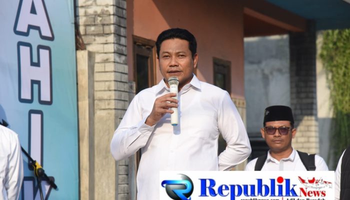 Peringati Hari Santri, Bupati Subandi Lepas Konvoi “Motoran Santun” Ratusan Santri Sidoarjo