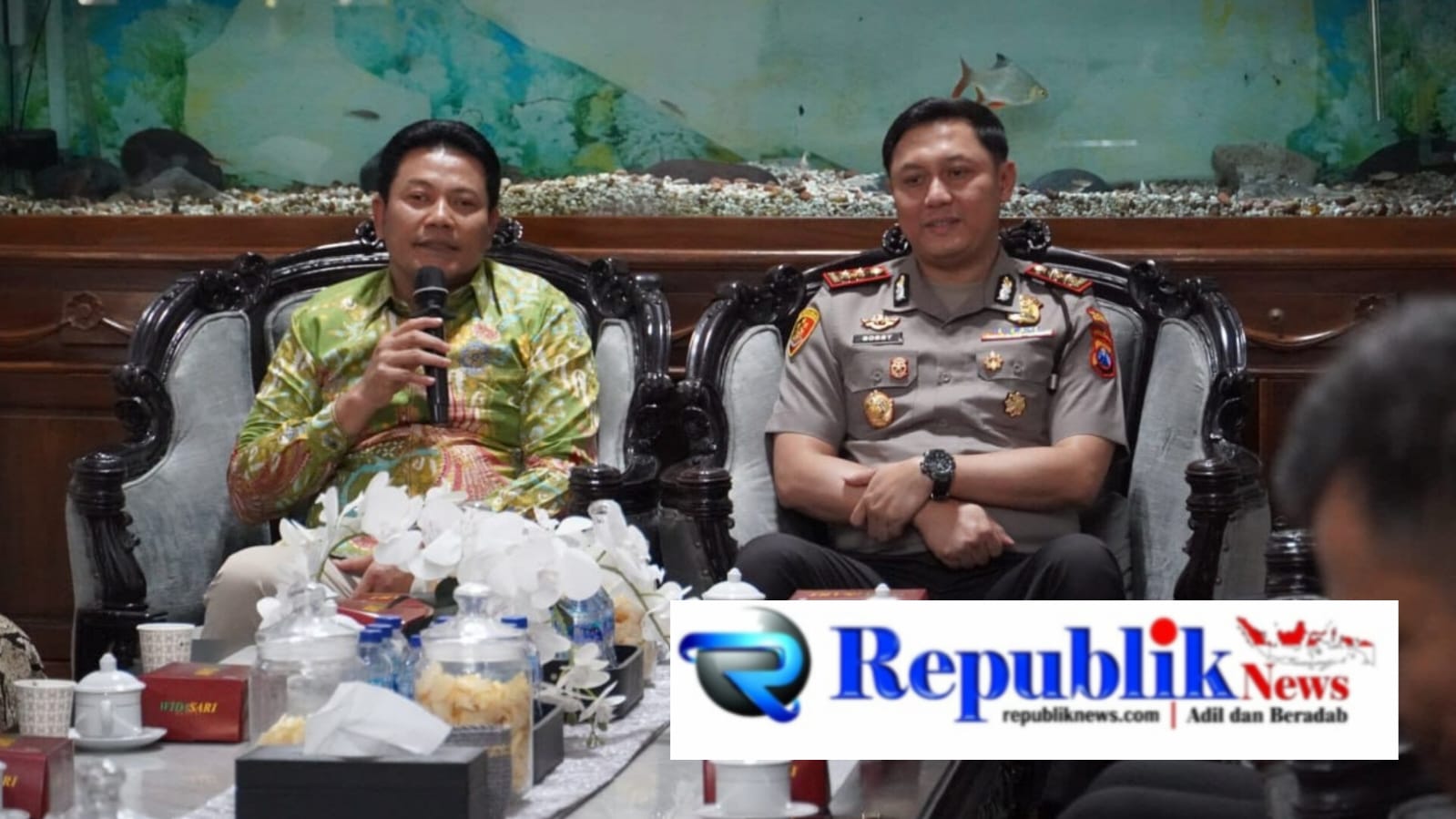 Foto: Pemkab dan Polresta Sidoarjo perkuat sinergi.