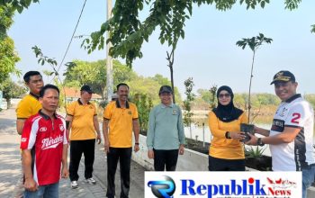 SAS (Sidoarjo Asri Sejuk), Kapolsek Sedati Salurkan Bibit Pohon Buah dan Ajak Masyarakat Peduli Lingkungan