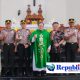 Minggu Kasih Kapolri, Kapolres Pasuruan Pererat Silaturahmi dengan Jemaat Gereja Santa Theresia Pandaan