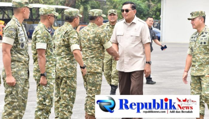 Sambut Menhan RI di Juanda, Danrem 084/Bhaskara Jaya Perkuat Sinergi Pertahanan