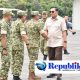 Sambut Menhan RI di Juanda, Danrem 084/Bhaskara Jaya Perkuat Sinergi Pertahanan