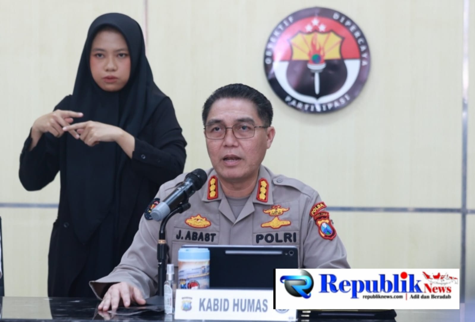 Foto: Momentum Sumpah Pemuda,Polda Jatim ajak generasi muda bijak bermedia sosial dan jaga persatuan.