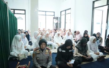 Raih Rahmat Allah SWT, Polres Lampung Utara Gelar Zikir Pagi dan Binrohtal