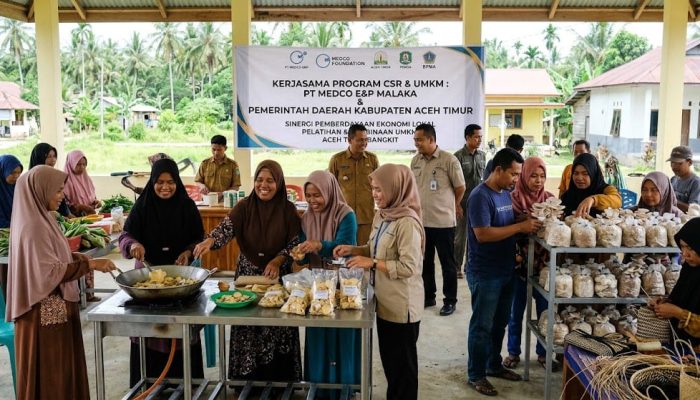 Program CSR dan UMKM PT Medco dan Pemerintah Daerah Kabupaten Aceh Timur