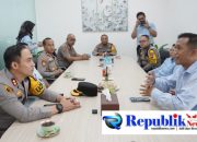Foto: Kapolres Mojokerto kota , AKBP Dody Munandar,S.I.K dorong sinergi perusahaan untuk sinergi tenaga kerja.
