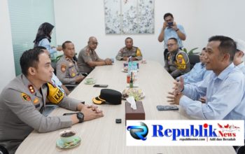 Foto: Kapolres Mojokerto kota , AKBP Dody Munandar,S.I.K dorong sinergi perusahaan untuk sinergi tenaga kerja.