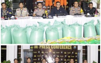 Polres Pasuruan Berhasil Tangkap 4 Tersangka Dugaan Pengemasan Ulang Beras SPHP